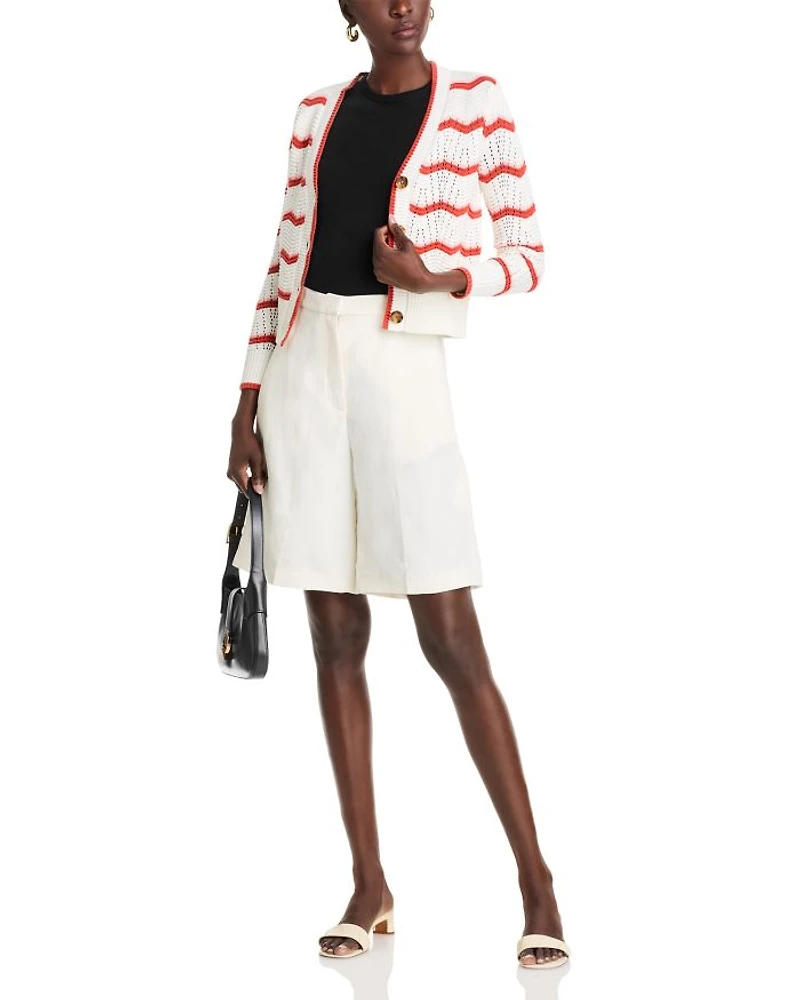 Ansonia V Neck Cardigan Sweater