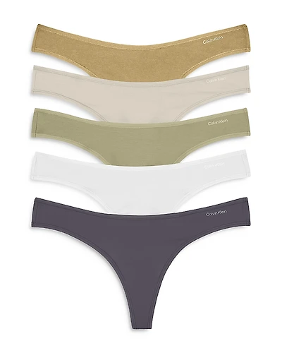 Calvin Klein Thongs, Pack of 5