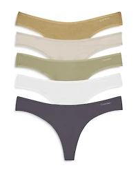 Calvin Klein Thongs, Pack of 5