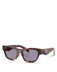 Prada Pr B09SF Butterfly Sunglasses, 53mm