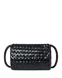 Loeffler Randall Vinnie Mini Woven Leather Crossbody
