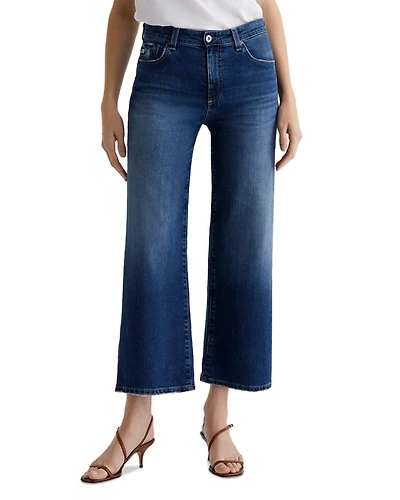 Mid Rise Cropped Wide Leg Jeans 7 Years LA Jolla