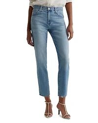 Ag Ex Boyfriend Mid Rise Straight Leg Jeans