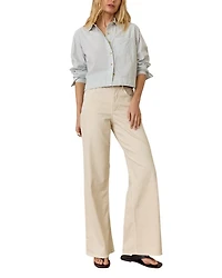 Mia Cropped Shirt