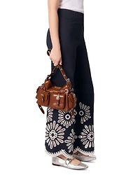 Crochet Detail Trousers