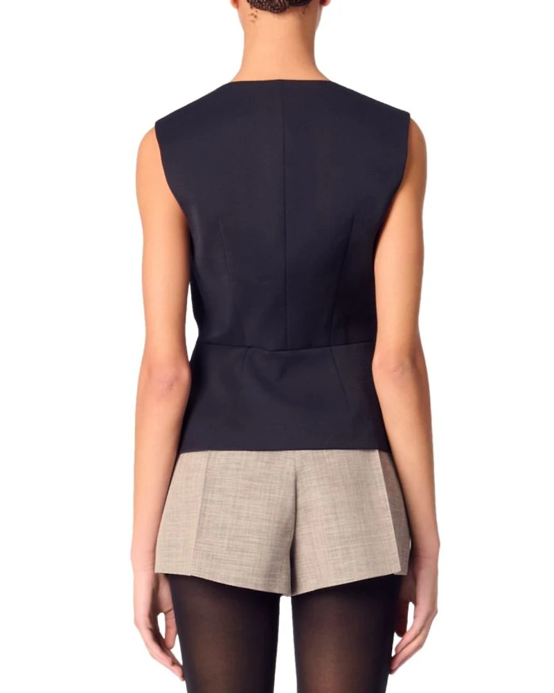 Wool Blend Vest
