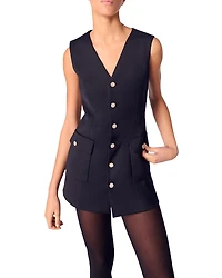 Maje Layered Effect Dress