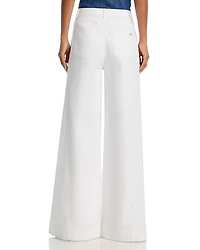 Carol Wide Leg Jeans White
