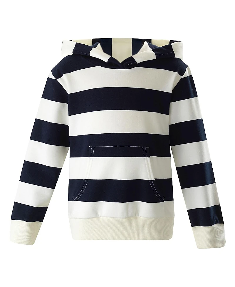 Rachel Riley Unisex Maxi Stripe Hoodie - Little Kid, Big Kid