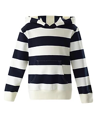 Rachel Riley Unisex Maxi Stripe Hoodie - Little Kid, Big Kid