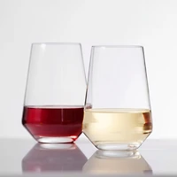 Pure Stemless Wine Tumbler, Set of 2