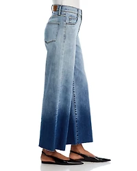 Rafaella High Rise Wide Leg Jeans Gradient