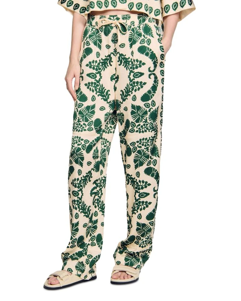 Floral Trousers