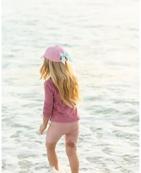 Girls' Mermaid Bow Baseball Hat - Little Kid