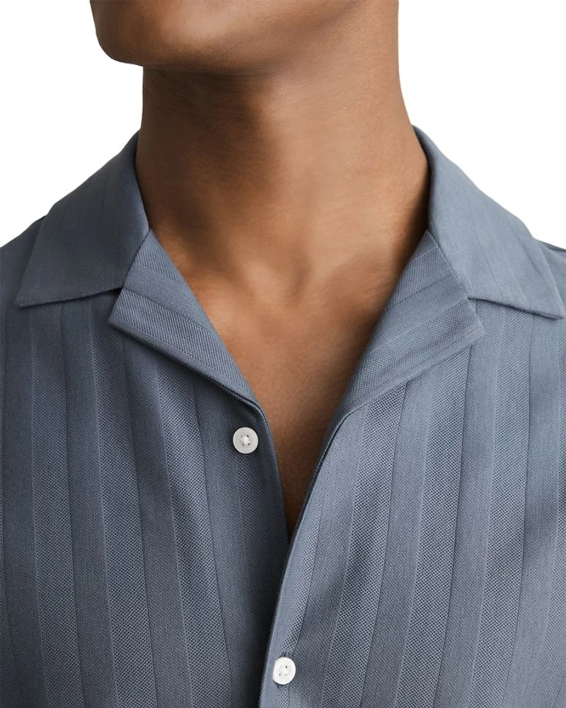 Textured Camp Shirt