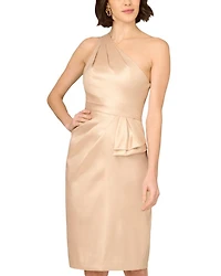 Foiled Mikado Dress