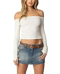 Edikted Aurelie Off Shoulder Top