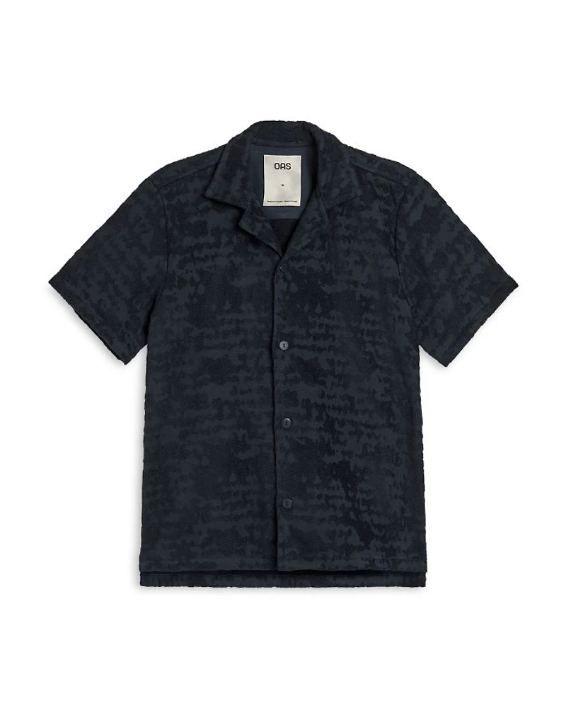 Night Lagoon Terry Camp Shirt