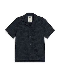 Night Lagoon Terry Camp Shirt