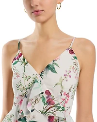 Ruffled Midi Dress