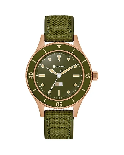 Mil-Ships Bronze Watch, 41mm