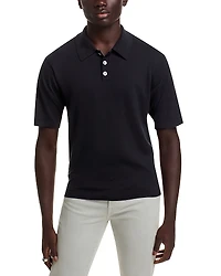 Frame Short Sleeve Polo Sweater
