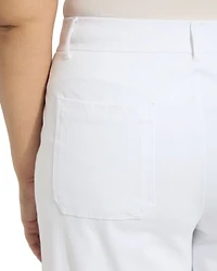 Mallory Sailor High Waisted Jeans White
