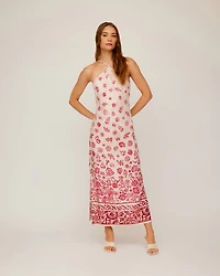 Jaylen Border Print Dress