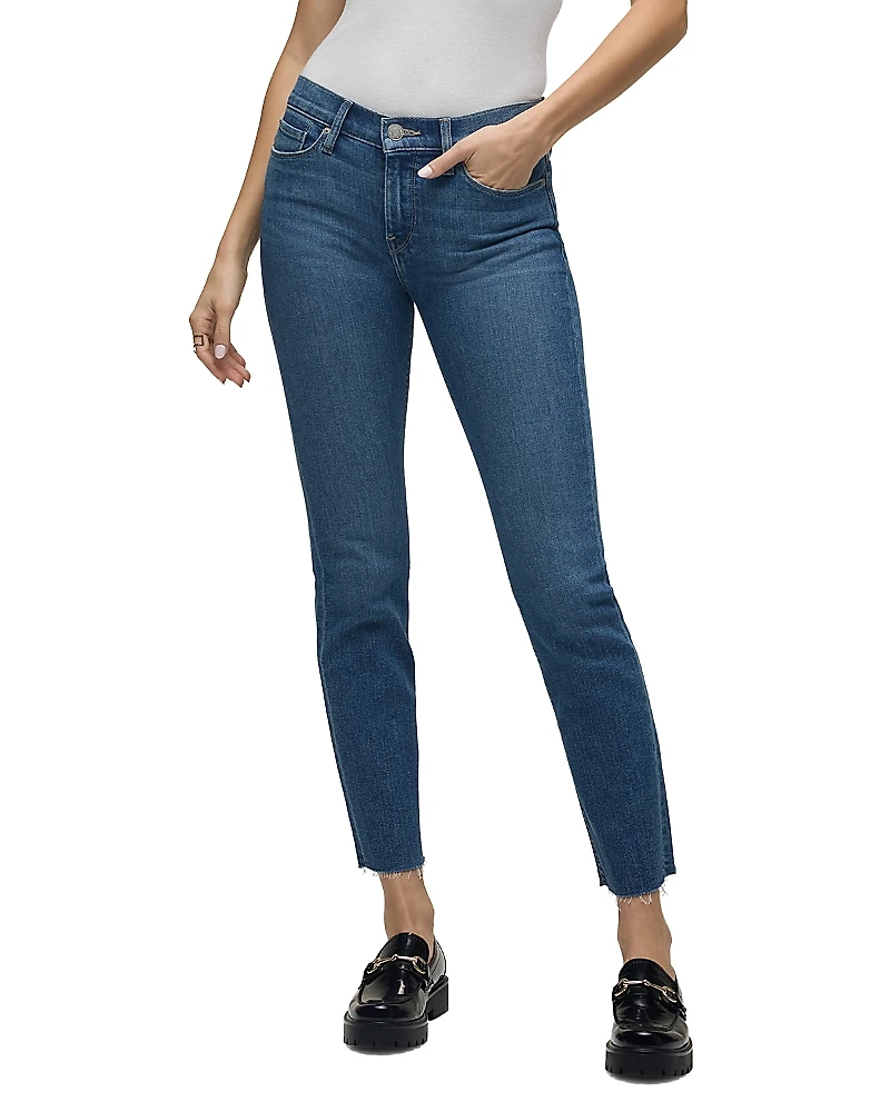 Hudson Nico Mid Rise Straight Leg Jeans