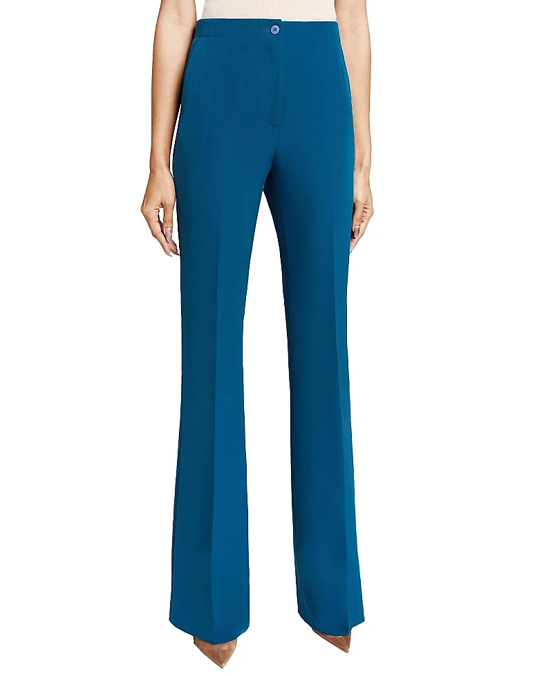 Santorelli Beth Stretch Techno Crepe Flared Pant