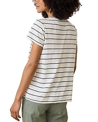 Striped Swing Crewneck Tee