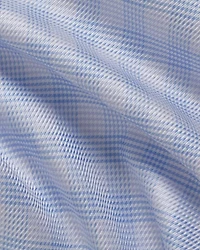 Trim Fit Twill Check Dress Shirt