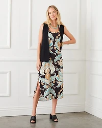 Side Slit Tank Dress