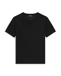 Lightweight Wool Short Sleeve Top
