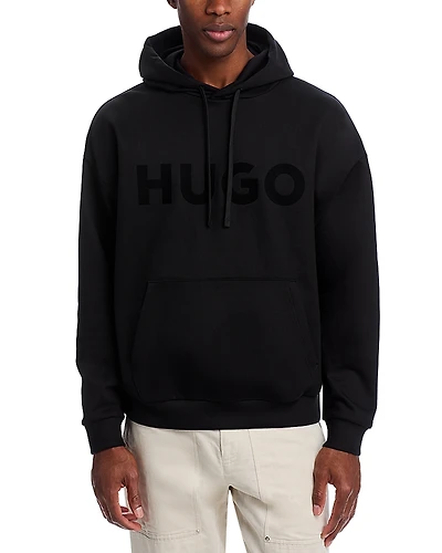 Hugo Ditchle Regular Fit Logo Hoodie
