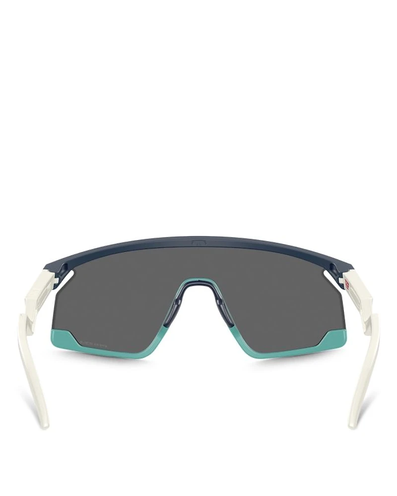 Bxtr Rectangle Shield Sunglasses, 139mm