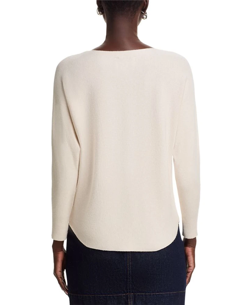 Embellished Dolman Sleeve Sweater