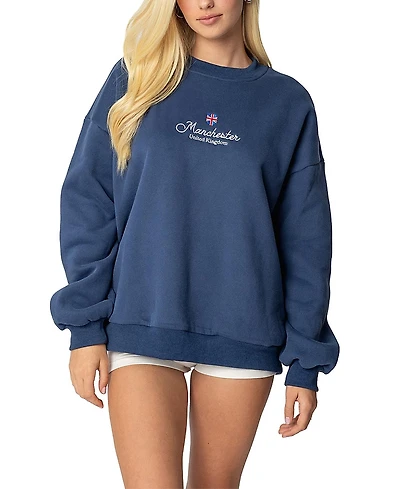 Edikted Manchester Embroidered Over