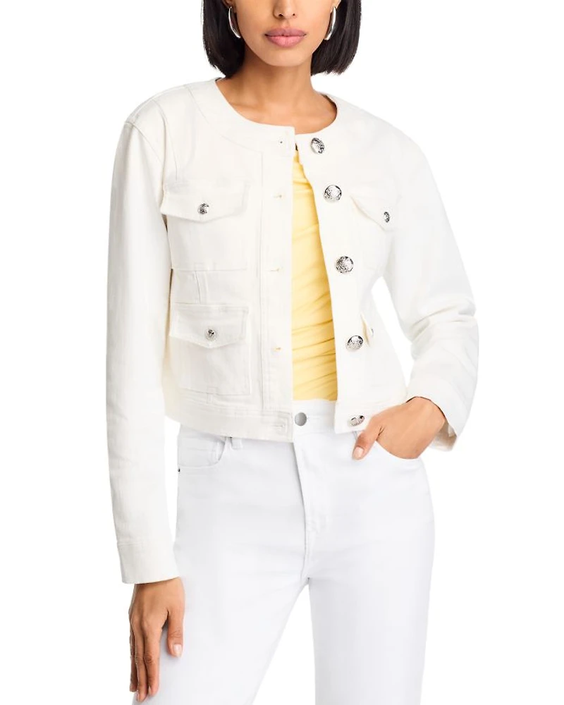 Cropped Denim Jacket - Exclusive