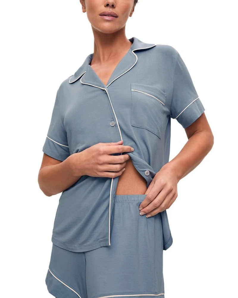 Gisele Relaxed Short Sleeve Top & Shorts