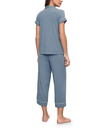 Gisele Short Sleeve Crop Pajama Set