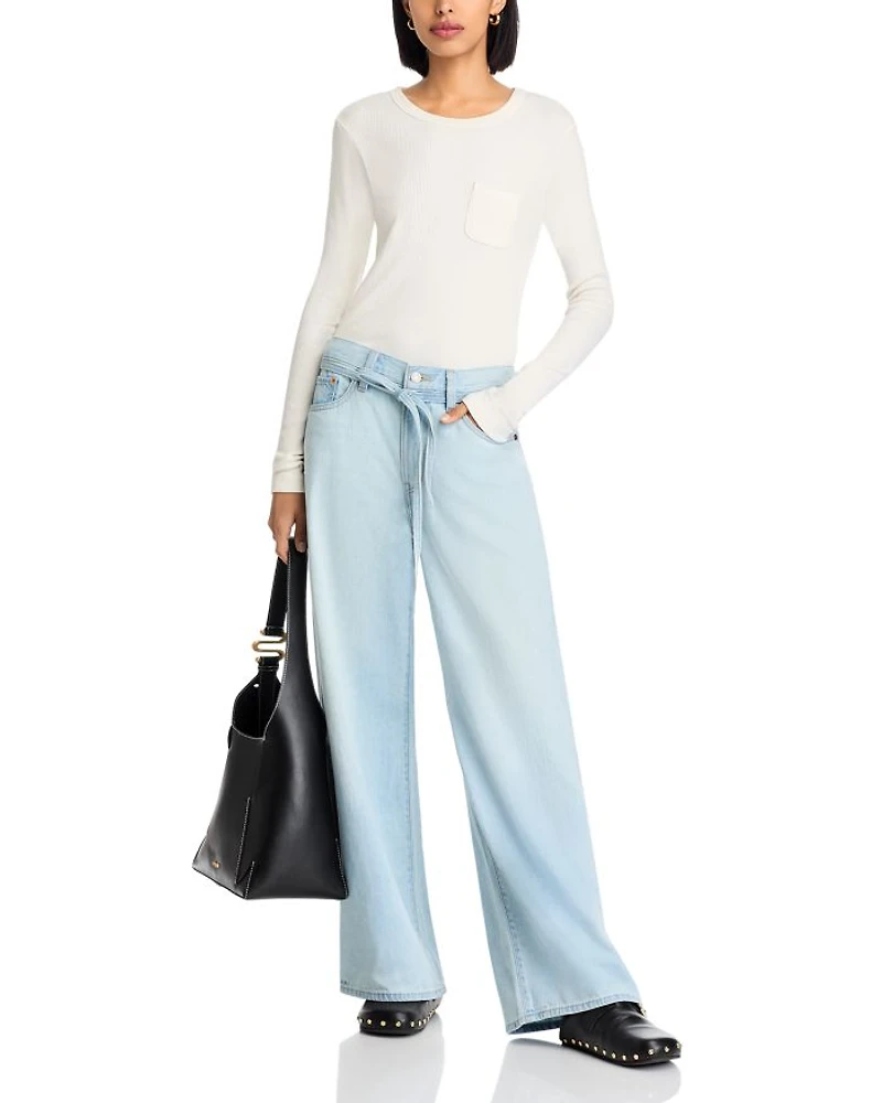 XL High Rise Straight Jeans Luxury Trip