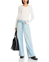 XL High Rise Straight Jeans Luxury Trip