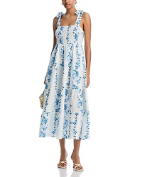 Aqua Empire Waist Maxi Dress - Exclusive