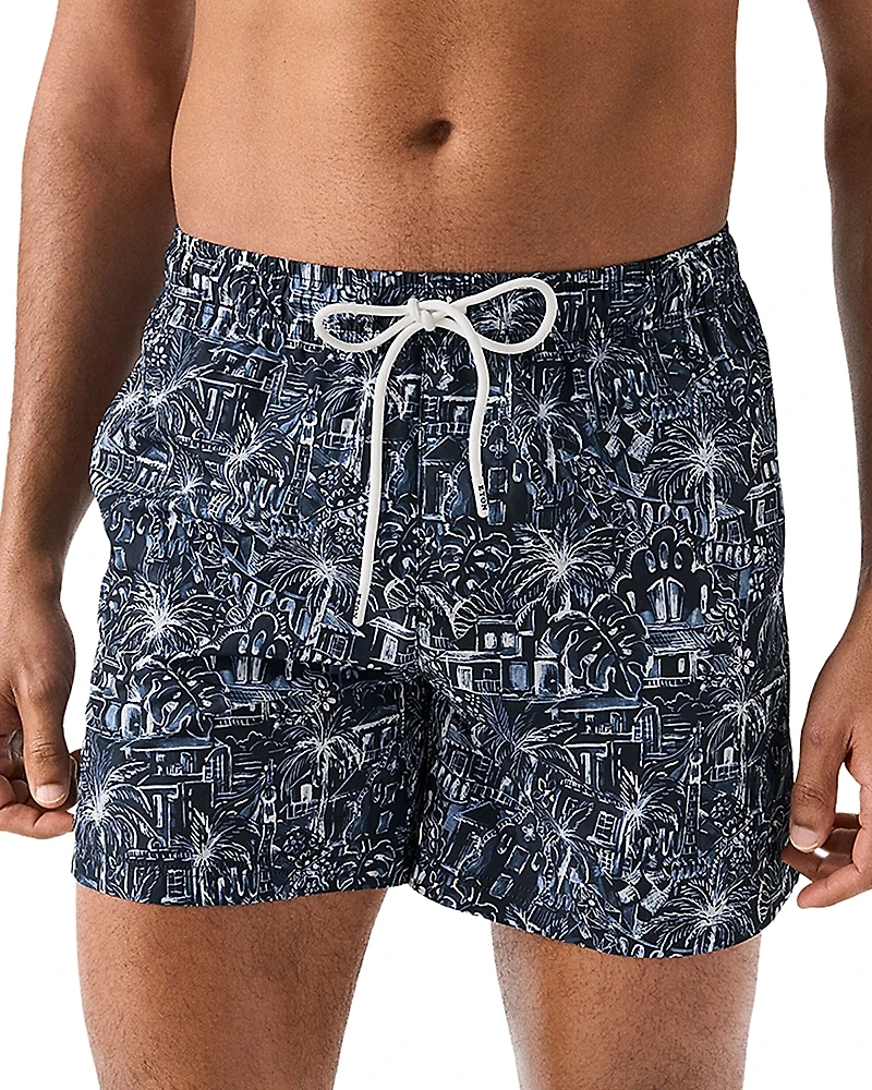 Eton Palm Tree Swim Shorts