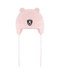 Deux par Deux Girls' Knit Hat with Ears - Baby