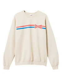 Junk Food Clothing Unisex Budweiser Striped Flea Market Fleece