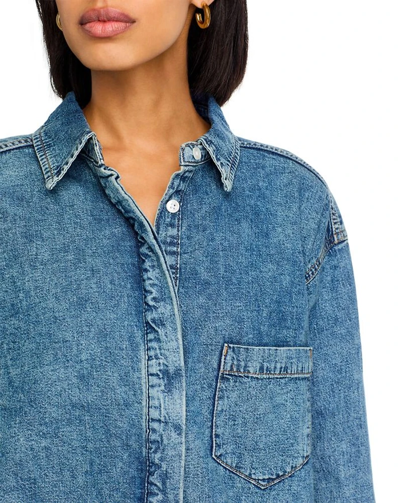 Denim Uniform Shirt