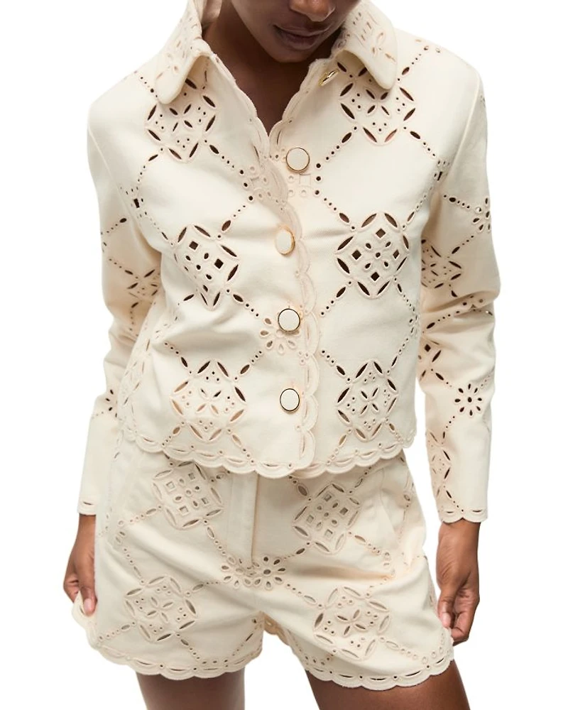 Adelaide Eyelet Jacket