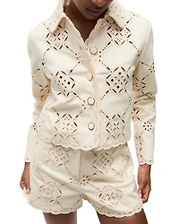 Adelaide Eyelet Jacket